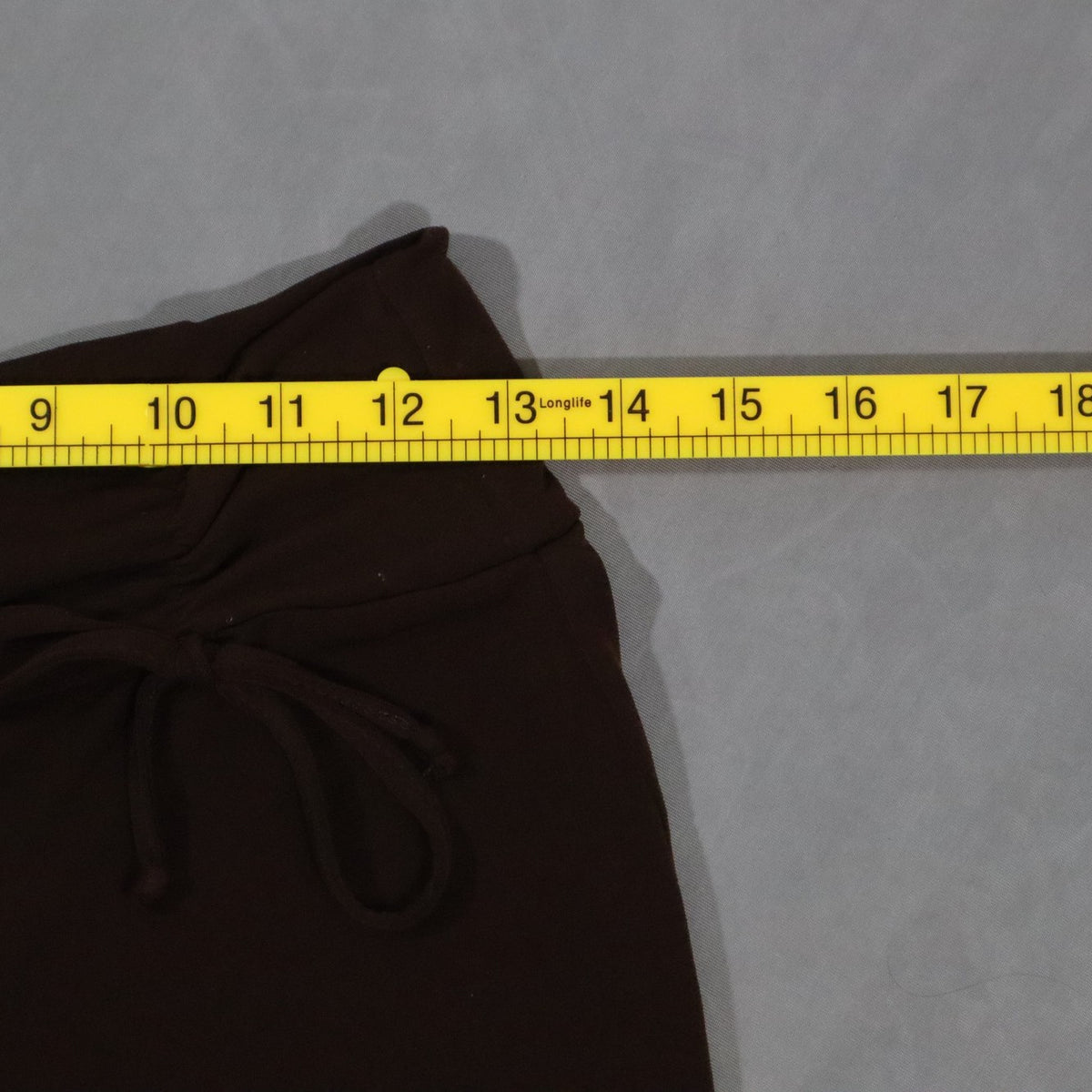 Cato Girls Gaucho Pants Brown Stretch Knit Wide Leg Cropped Capri L 12/14 USA