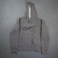 Aeropostale Hoodie Womens S Gray 87 Script Logo Pullover Sweatshirt Y2K 2000s