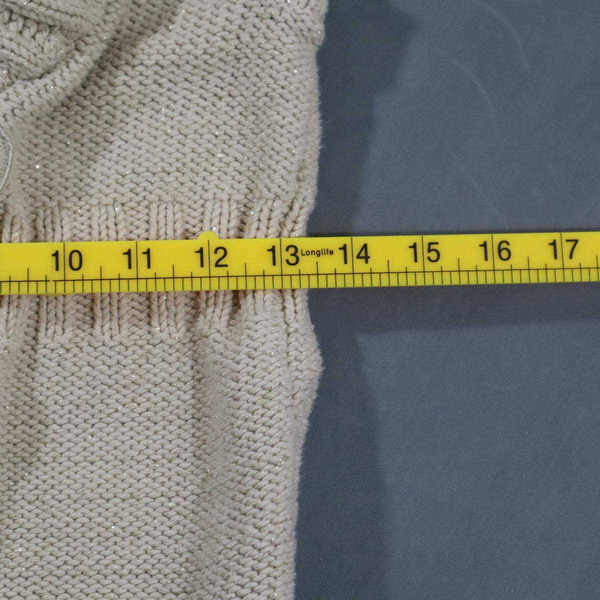 Girls Chunky Knit Sweater Vest Toggle Shawl Collar Sleeveless Cardigan Cream M