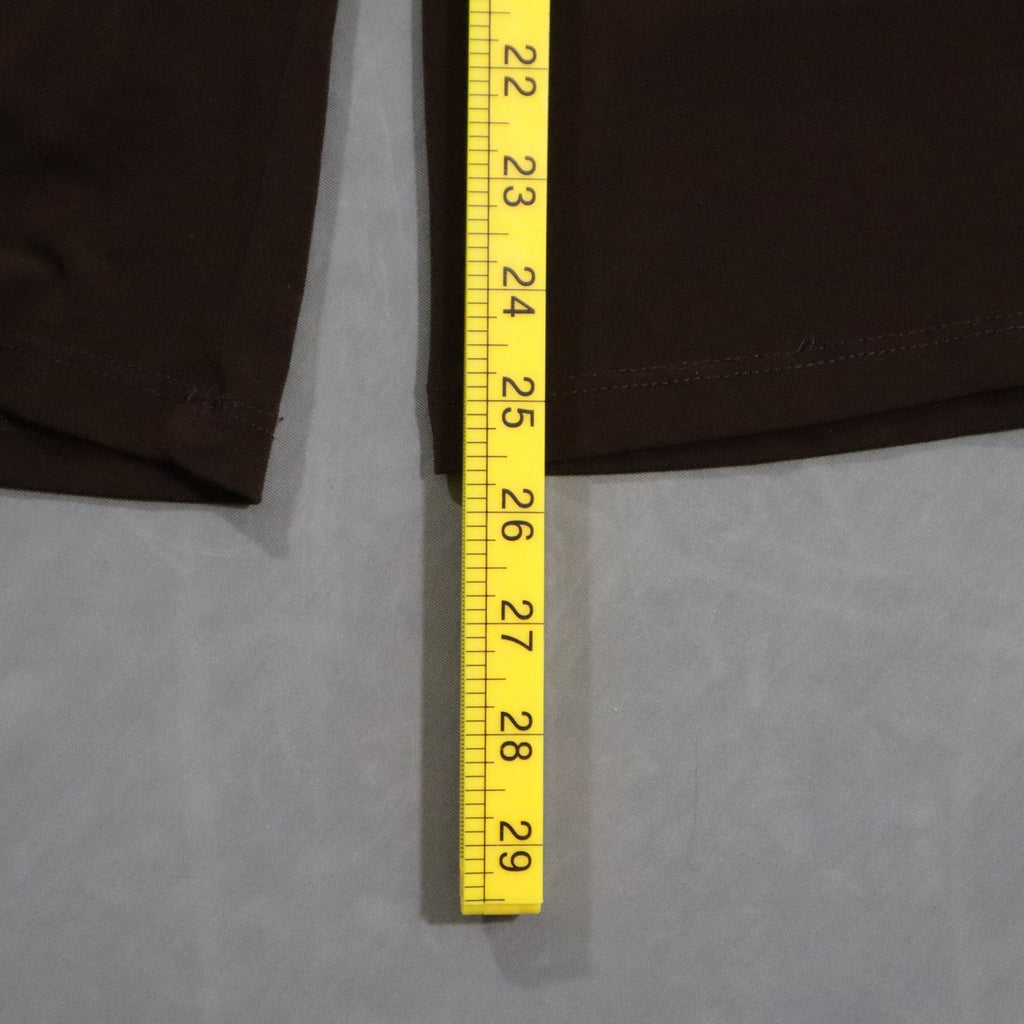 Cato Girls Gaucho Pants Brown Stretch Knit Wide Leg Cropped Capri L 12/14 USA