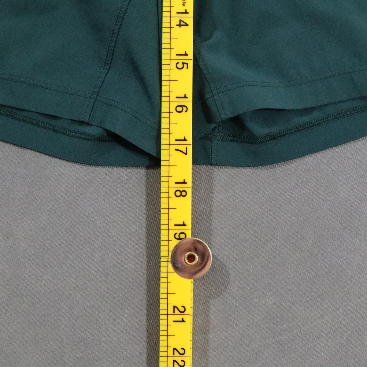 lululemon Pace Breaker Shorts Mens Dark Green Lined Athletic Running Gym Workout