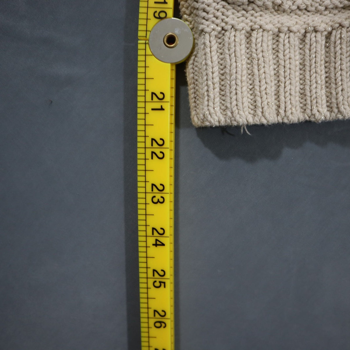 Girls Chunky Knit Sweater Vest Toggle Shawl Collar Sleeveless Cardigan Cream M